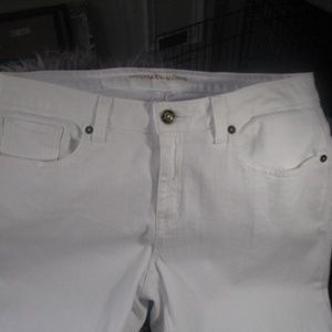 Micheal Kors White Denim Pants